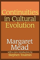 Continuities in cultural evolution