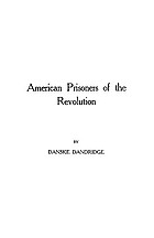 American prisoners of the revolution