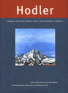 Ferdinand Hodler : Catalogue raisonné der Gemälde