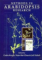 Methods in Arabidopsis research