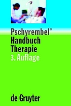 Pschyrembel Handbuch Therapie : [enth. 300 Tabellen