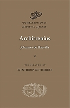 Johannes de Hauvilla, Architrenius