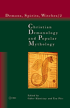 Christian demonology and popular mythology demons, spirits and witches