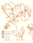 Letters : poems 1953-1956