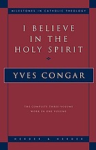 I believe in the Holy Spirit