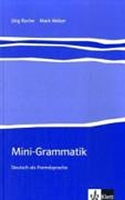 Mini-Grammatik Deutsch als Fremdsprache