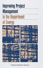 Improving project management in the Department of Energy