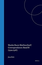 Correspondance de Martin Bucer
