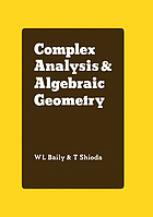 Complex analysis and algebraic geometry : a collection of papers dedicated to K. Kodaira