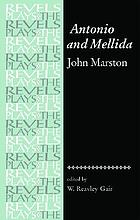 Antonio and Mellida; the first part