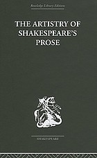 The artistry of Shakespeare's prose