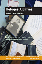 Refugee archives : theory and practice