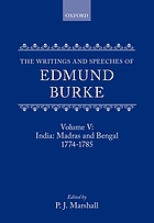 The writings and speeches of Edmund Burke
