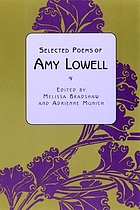 Selected poems of Amy Lowell