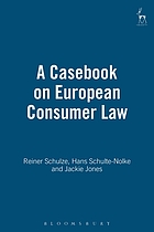 A casebook on European consumer law