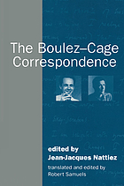 The Boulez-Cage correspondence