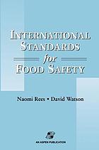 International standards for food safety