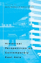 Historical perspectives on contemporary East Asia