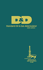 D & D standard oil & gas abbreviator