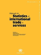 Manual on statistics of international trade in services