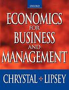 Economics for business and management