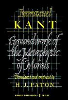 Groundwork of the metaphysics of morals