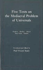 Five texts on the mediaeval problem of universals : Porphyry, Boethius, Abelard, Duns Scotus, Ockham