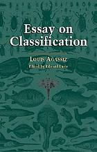 Essay on classification