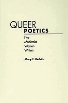 Queer poetics : five modernist women writers
