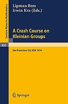 A crash course on Kleinian groups lectures given at a special session at the January 1974 meeting of the American Mathematical Society at San Francisco