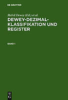 Dewey-Dezimalklassifikation und Register : DDC 22