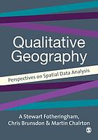 Quantitative geography : perspectives on spatial data analysis