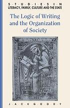 The logic of writing and the organization of society