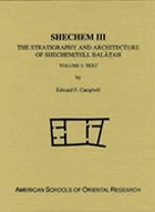 Shechem III : the stratigraphy and architecture of Shechem/Tell BalâṭahThe illustrations the stratigraphy and architecture of Shechem/Tell Balatah