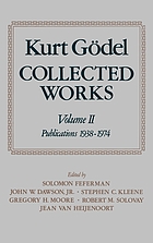 Collected works. Vol. 2, Publications 1938-1974