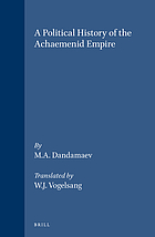 A political history of Achaemenid empire