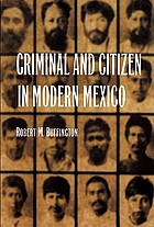 Criminal and citizen in modern Mexico