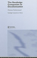 The Routledge companion to decolonization