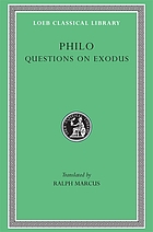 Philo. Supplement II. Questions and answers on Exodus