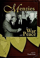 Menzies in war and peace