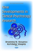 New developments in clinical psychology research