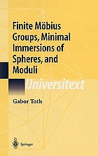 Finite Möbius groups, minimal immersions of spheres, and moduli