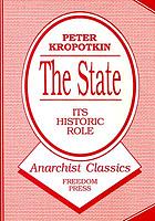 The state, its historic role