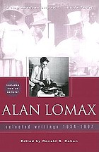 Alan Lomax : selected writings, 1934-1997
