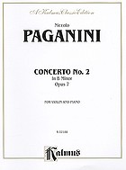 Concerto no. 2 in B minor for violin and orchestra, op. 7