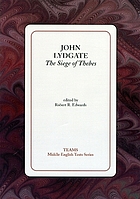 Lydgate's Siege of Thebes