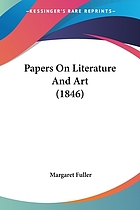 Papers on literature and art