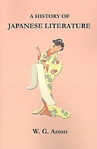 A history of Japanese literature