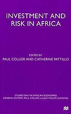 Investment and risk in Africa