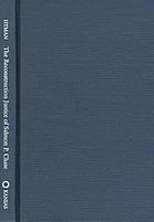 The Reconstruction justice of Salmon P. Chase : In Re Turner and Texas v. White